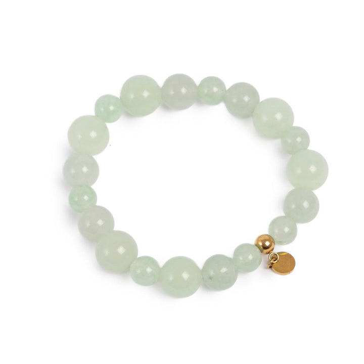 Bracelet elastic dyed jade