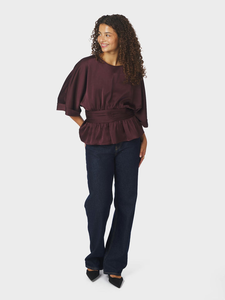 Annegret Heavy Sateen Blouse