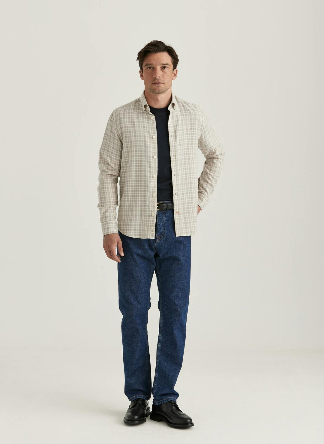 Soft Check Flannel-Slim Fit