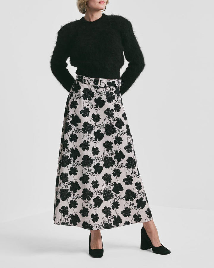 Cord Maxi Skirt