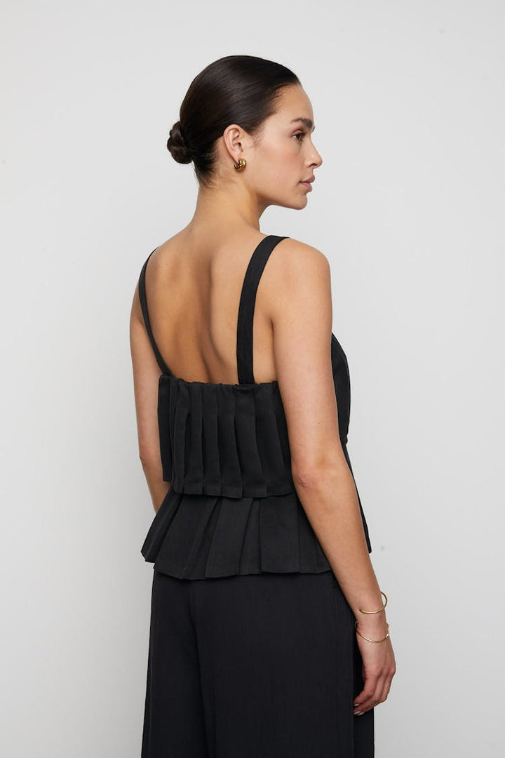 Malou Pleated Top