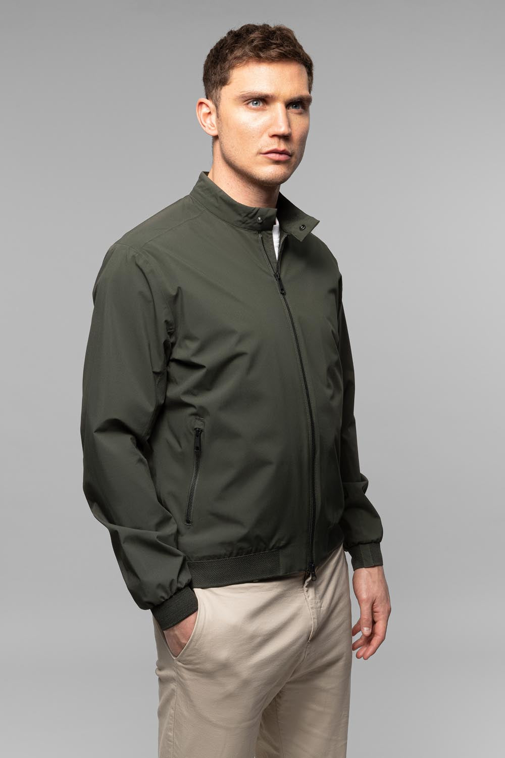 Plain Fitted Jacket