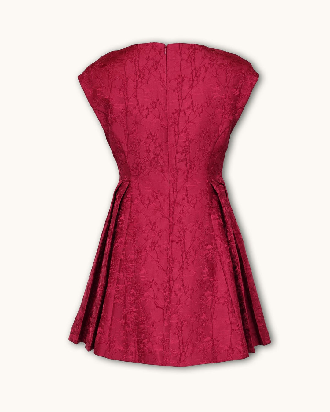 Brocade Plated Mini Dress