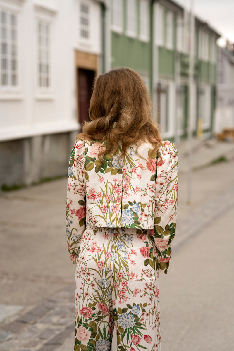 Tailored Satin Jacket