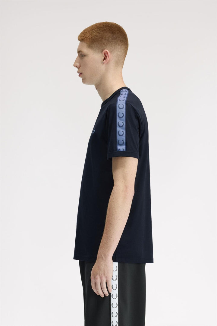CONTRAST TAPE RINGER TEE