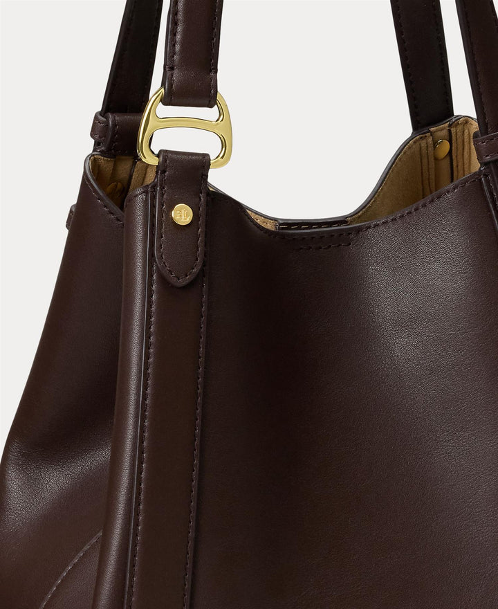 Tasha Nappa Leather Tote Bag Small