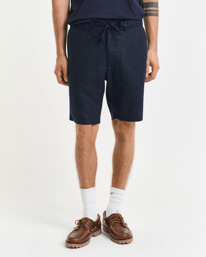 Relaxed Linen DS Shorts