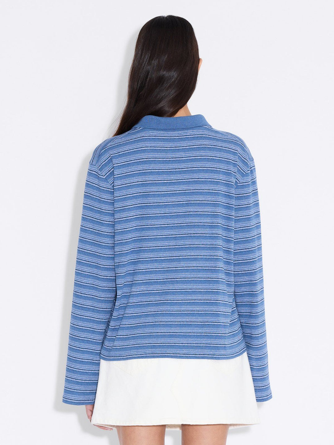 Sunny Polo Blue Stripe