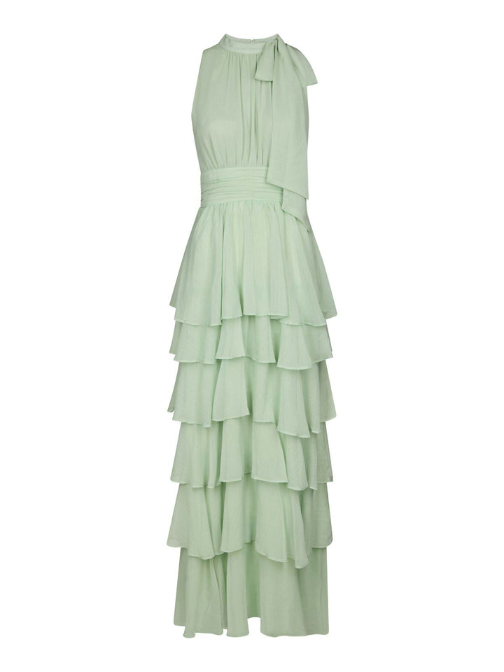 Marli Solid Chiffon Dress