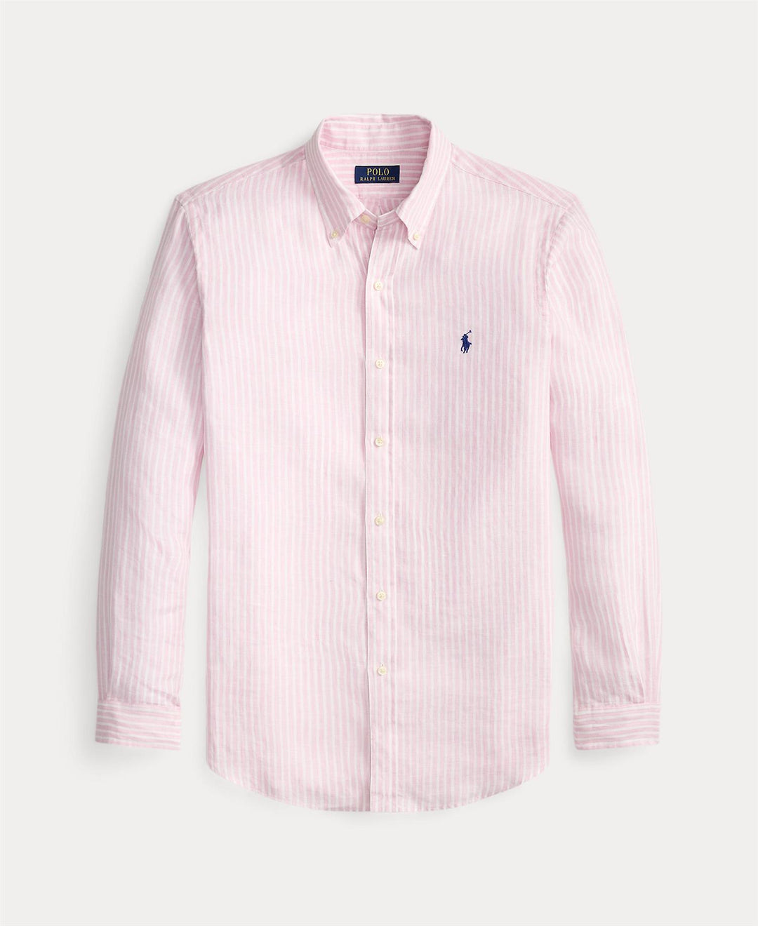 Custom Fit Striped Linen Shirt