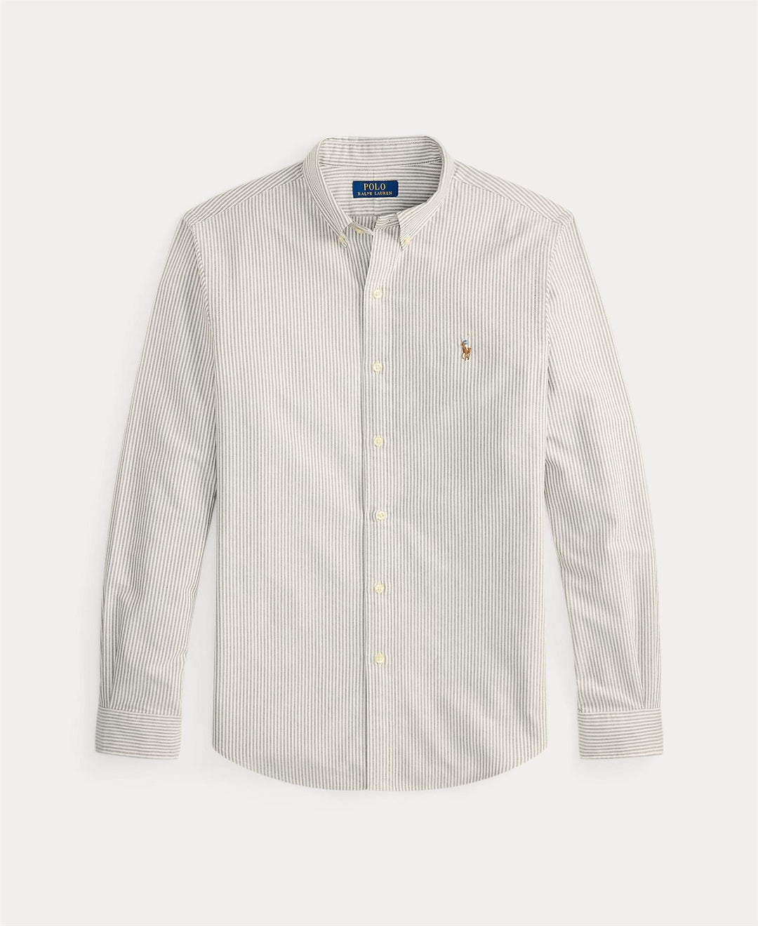 Custom Fit Striped Oxford Shirt