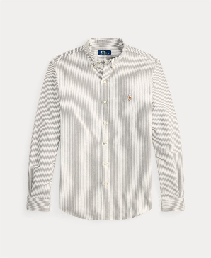 Custom Fit Striped Oxford Shirt