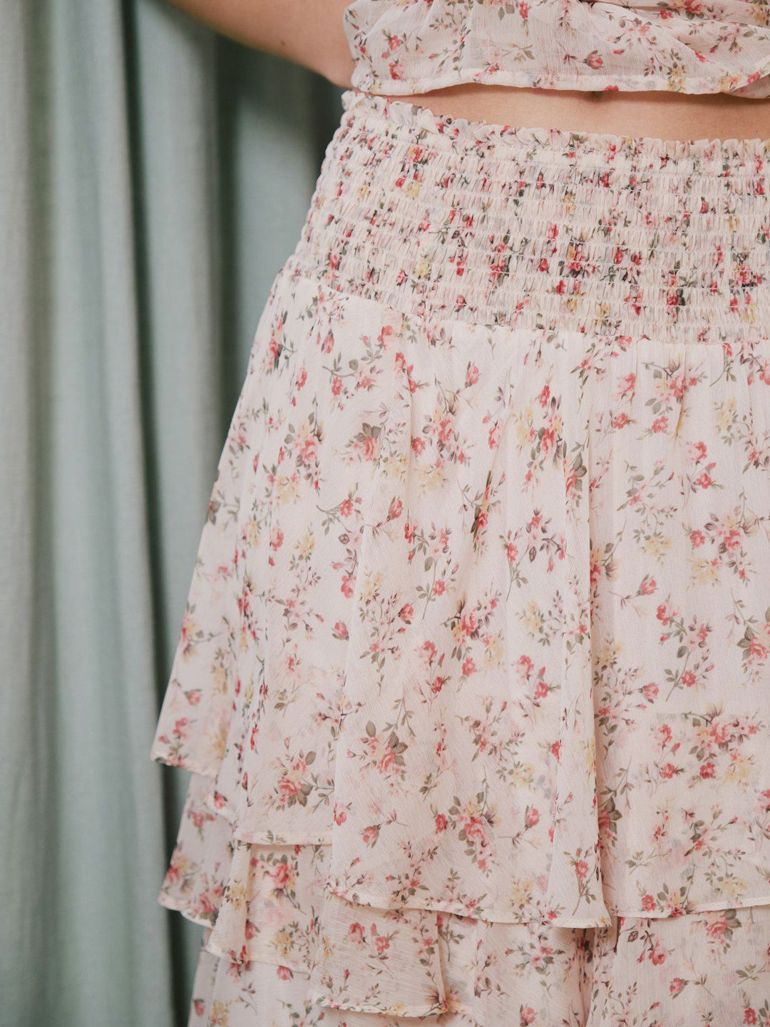 Morris Meadow Printed Skirt