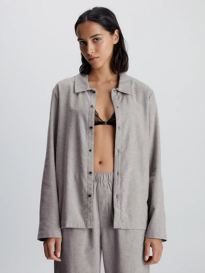 Flannel Pyjama Top