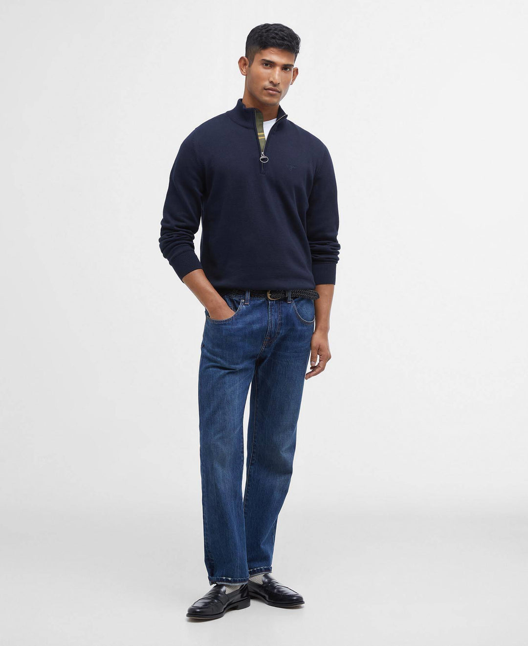 Cotton Quarter Zip