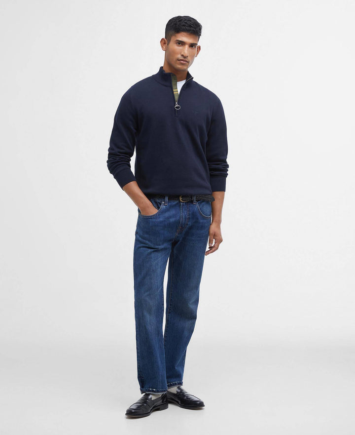Cotton Quarter Zip
