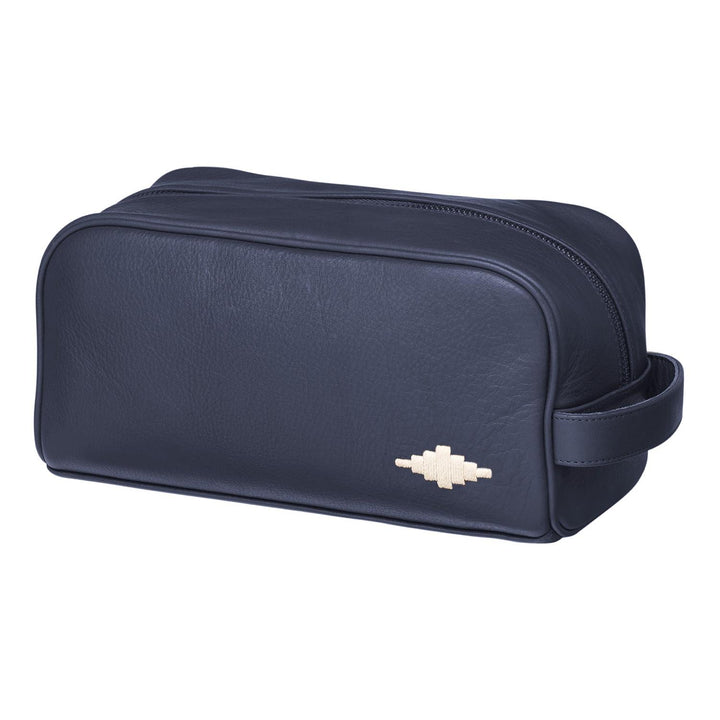 Pampeano Hombre washbag Navy leather