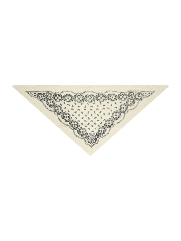 Ariya Paisley Knit Scarf