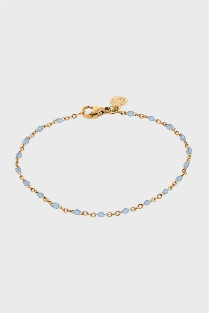 The Blue Bead Bracelet