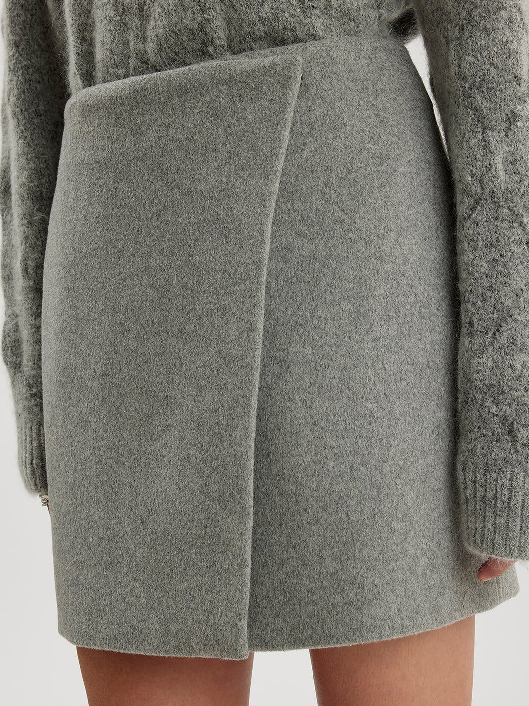HOLZWILER ERINA WOOL SKIRT