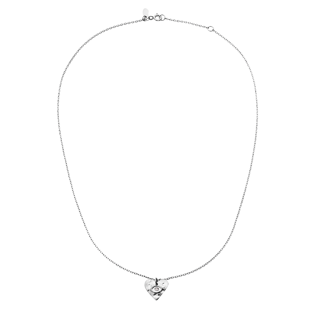 Cassandra Silver Necklace